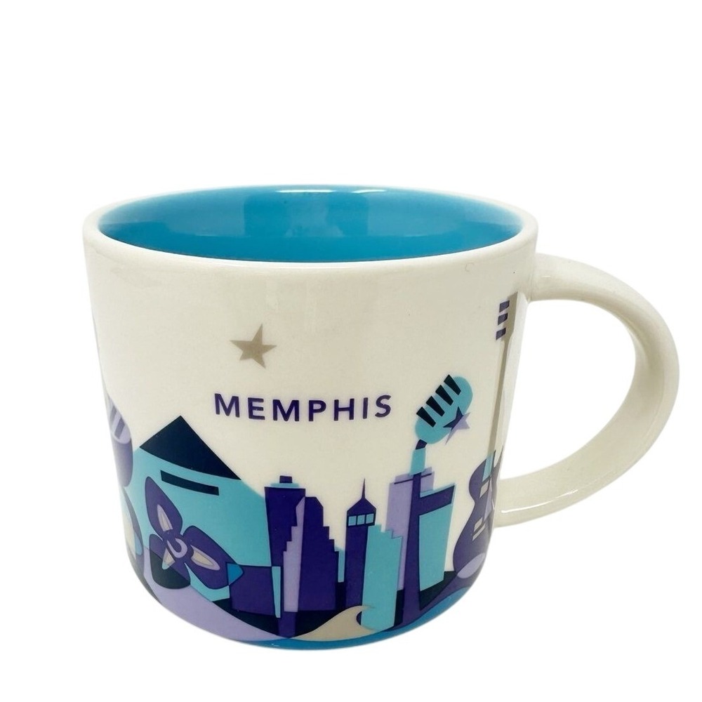STARBUCKS YOU ARE HERE MEMPHIS TENNESSEE COFFEE MUG 2017 - Picture 7 of 7